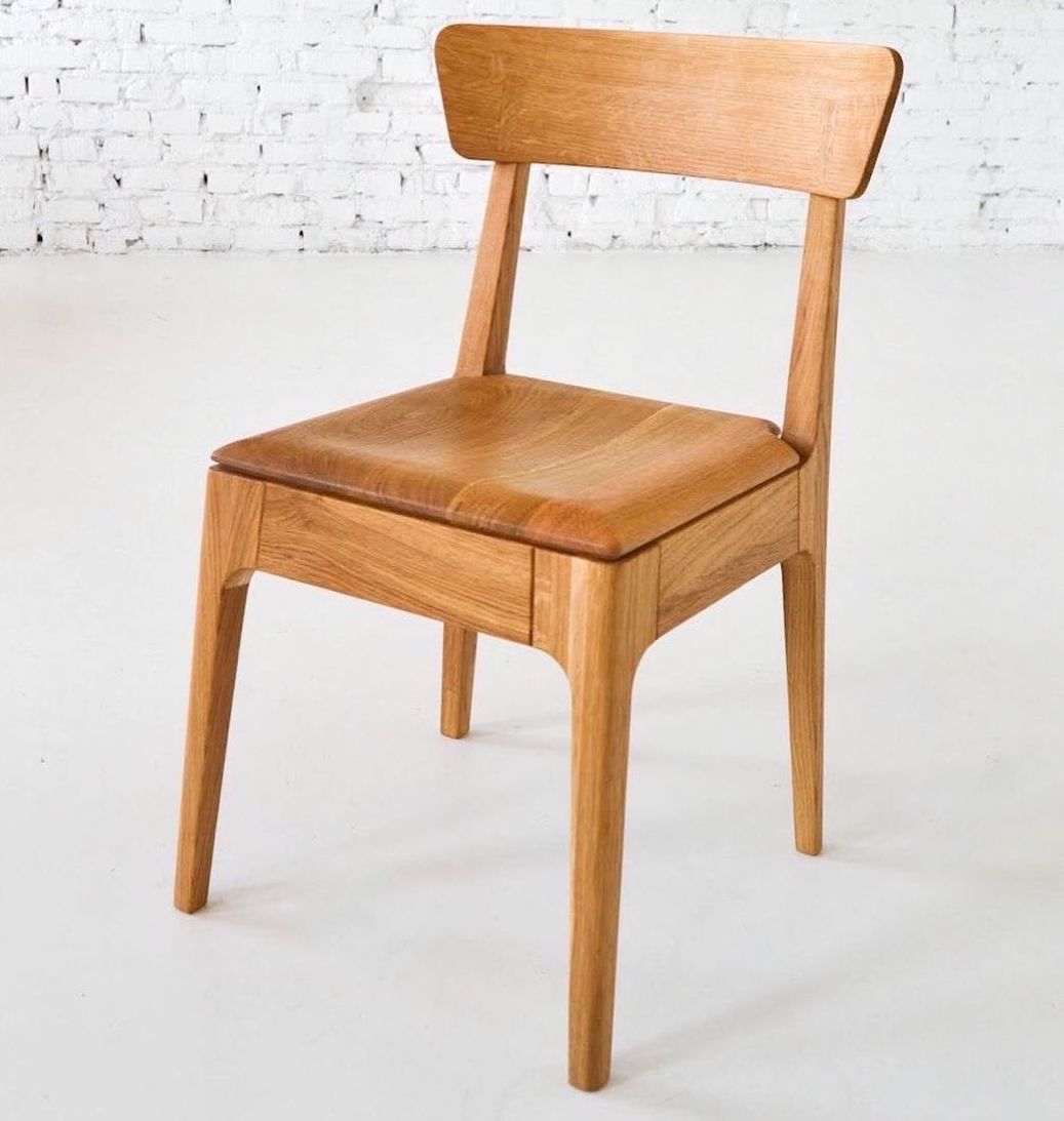 Cecilia Oak Dining Chair - S10Home