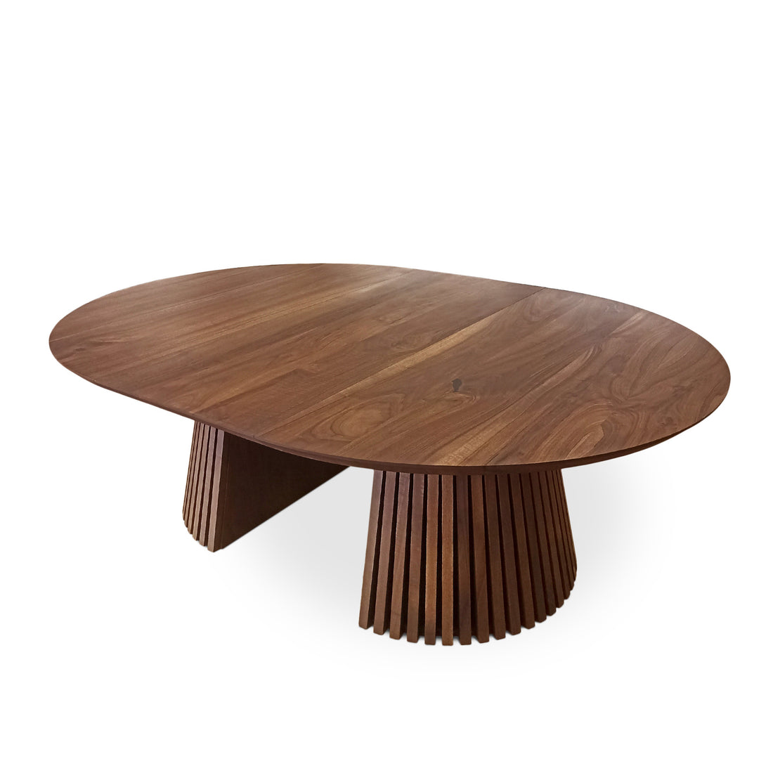 Vivien Extendable Round Dining Table in Chocolate Walnut S10Home