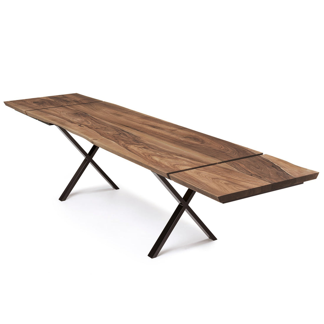 Eva Extendable Dining Table in Darker Walnut  | S10Home