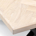 Cotton Herringbone Coffee Table - S10Home