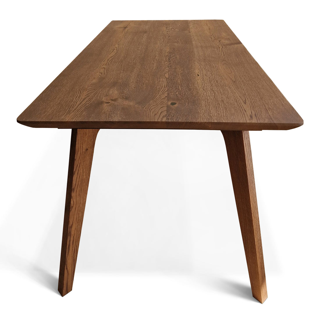 Aurora Extendable Oak Dining Table in Chocolate Oak 180cm