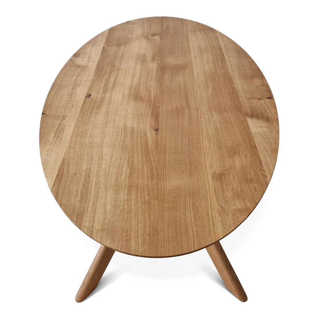 Bibi Oval Dining Table in Solid Oak
