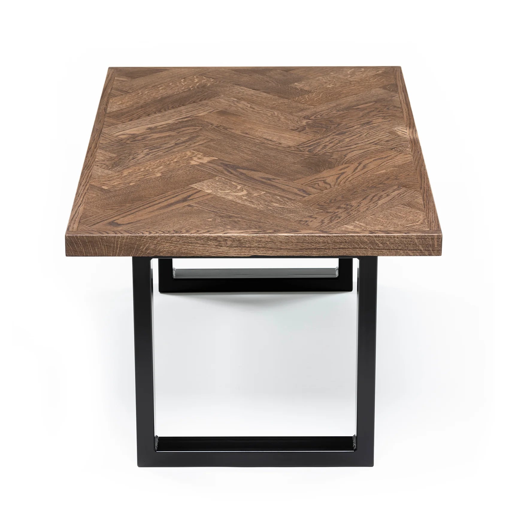 Chocolate Oak Herringbone Coffee Table - S10Home